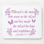 Inspirational Christian quotes Mouse Pad