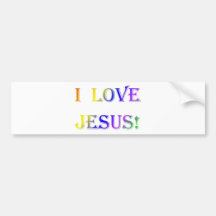 INSPIRATIONAL FAITH RELIGION BUMPER STICKER