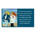 Inspirational Friendship / Love Wallet Size Card business cards