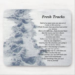 Inspirational Gifts Fresh Tracks mousepads