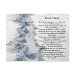 Inspirational Gifts Fresh Tracks postcards