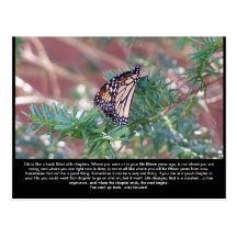 Inspirational Gifts Life Changes Post Card