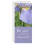 Inspirational Iris Bookmark Custom Announcements