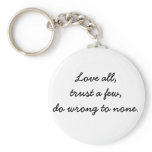 Inspirational key chains unique gift idea Love all keychains