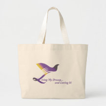 Inspirational Large Tote Bag