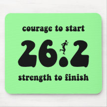 Inspirational marathon mousepad