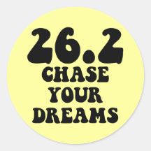 Inspirational marathon sticker