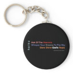 Inspirational Modern Haiku Keychain