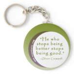 Inspirational Motivating Quote for Winners keychains