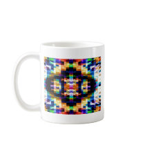 Inspirational Patterns - Rainbow Diamonds V2 Coffee Mugs