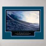Inspirational Poster "Change" 11x14 posters