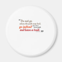 Inspirational quote fridge magnets