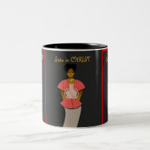 Inspirational two-tone mug