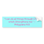 Inspirational Verses bumper stickers