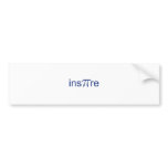 ins'Pi're bumper stickers