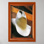 INSPIRED ART / COWBOY HAT PRINT