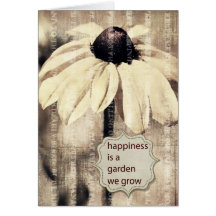 Inspired Black Eyed Susan Flower Greeting Cards