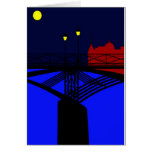 Inspired by Pont des Arts Greeting Card