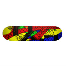 Inspired by the Eiffel Tower Skate Deck