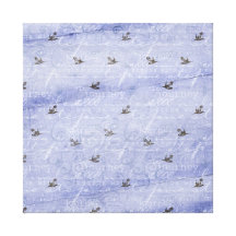 Inspired Journey Blue Canvas Prints
