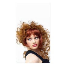 Inspired Updo Business Card