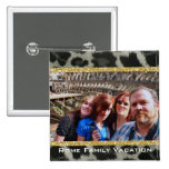 Instagram Photo Create Your Own Wild Animal Fur Pinback Button