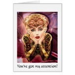 Instalator Cyborg Babe Customisable Greeting Card