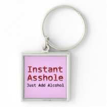 Instant Asshole Just Add Alcohol red