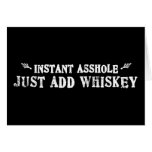 Instant Asshole - Just Add Whiskey cards
