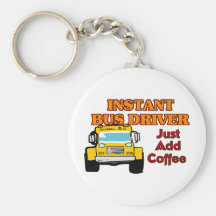 Instant Bus Driver Key Chain