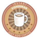 Instant Fisherman stickers