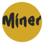 Instant Miner Costume stickers