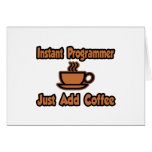Instant Programmer...Just Add Coffee cards