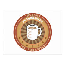 Instant Programmer Postcard