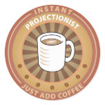 Instant Projectionist stickers