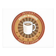 Instant Social Worker Postcards