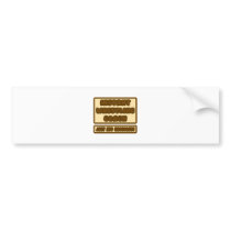 Instant Wrestling Coach ... Just Add Chocolate bumper stickers