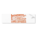 Instantaneous Chocolate! bumper stickers
