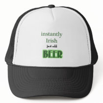 Instantly irish:  Just add beer