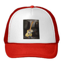 Instrument - Guitar - Playing in a band Hat