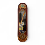 Instrument - Guitar - Playing in a band skateboards