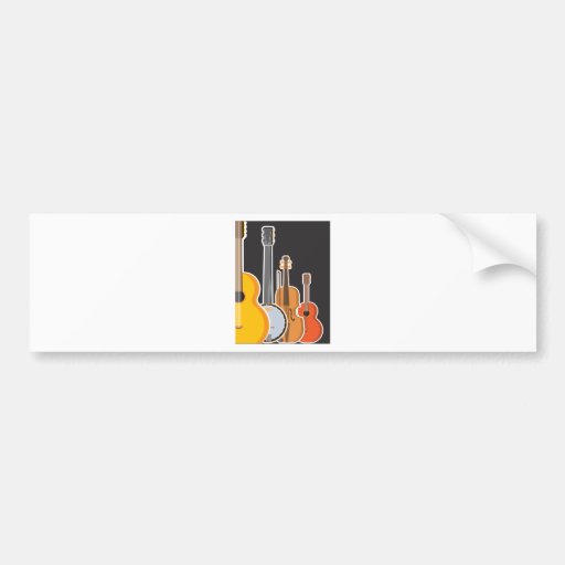 Instrument Medley Bumper Sticker