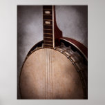 Instrument - String - A typical banjo Poster