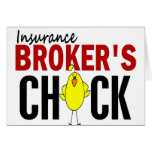 INSURANCE BROKER’S CHICK GREETING CARDS