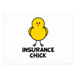 Insurance Chick Postcard