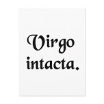 Intact virgin. postcards