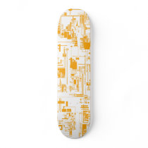 Integrate 1.0 White Transparent Skateboard