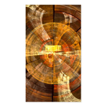 Integrity Abstract Art Business Card