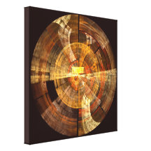 Integrity Abstract Art Wrapped Canvas Print