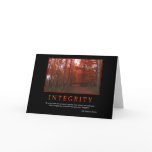 Integrity Greeting Card